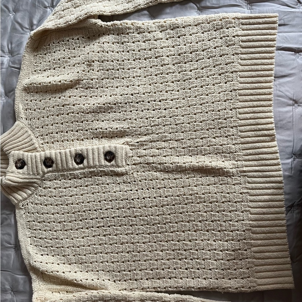 Toad&Co Cream Knit Sweater
